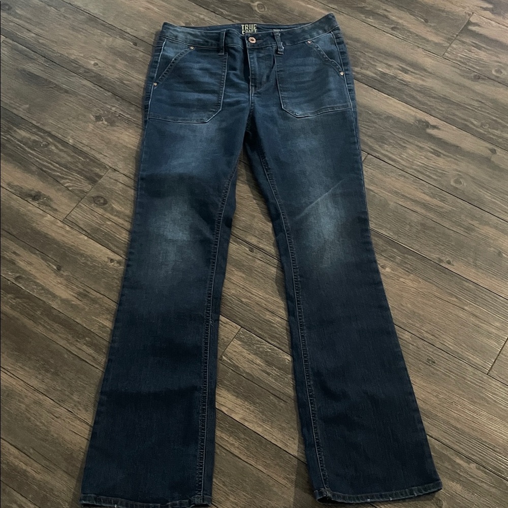 True Religion Dark Blue Flare Jeans